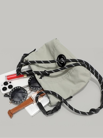 Muška crossbody bucket torba, Leisure Travel stil, Oxford platno, poliester podstava, proljeće 2025, kod Lz_0240