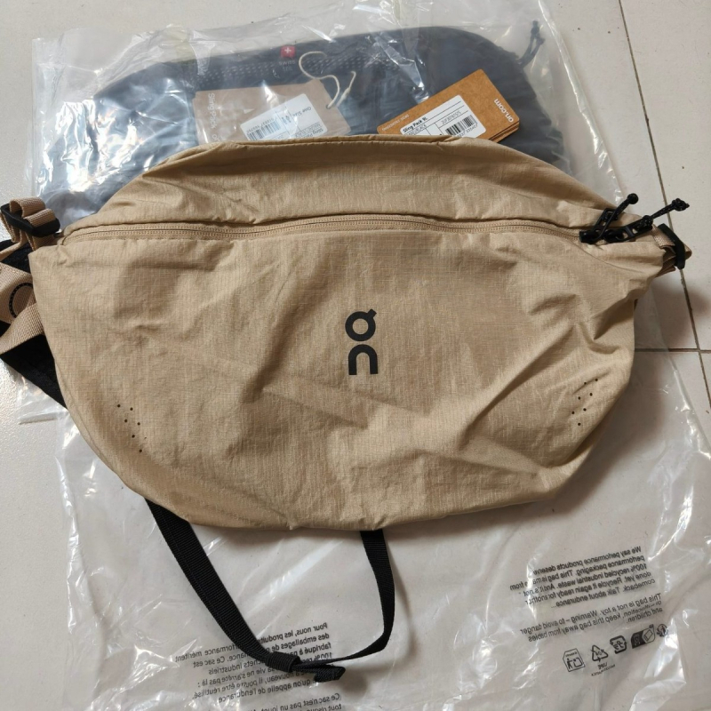 Muška crossbody torba, najlon, vodootporna, ultralagana, 9L kapacitet, kompatibilna s 8-inčnim prijenosnim računalom
