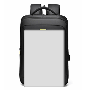 Muški poslovni ruksak velikog kapaciteta, urbanistički minimalistički stil, pogodan za 15-inčni prijenosno računalo (Kapacitet 20–35L, 15-inčni laptop, Oxford tkanina, trake s zračnim jastukom)