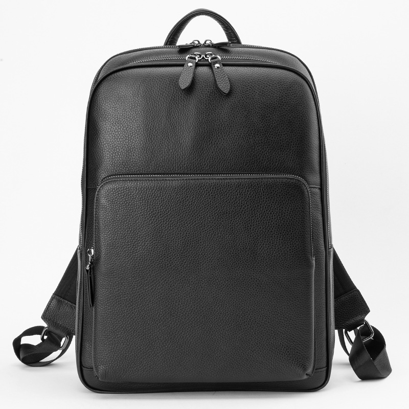HEMR kožni poslovni ruksak, unisex, velika kapaciteta 20–35 L, koža prvog sloja krave, unutarnja najlonska podstava, zakrivljene naramenice, pogodan za poslovna putovanja
