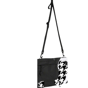 Geantă crossbody pentru bărbați, nylon, respirabilă, stil urban minimalist, monocromă, pentru uz zilnic