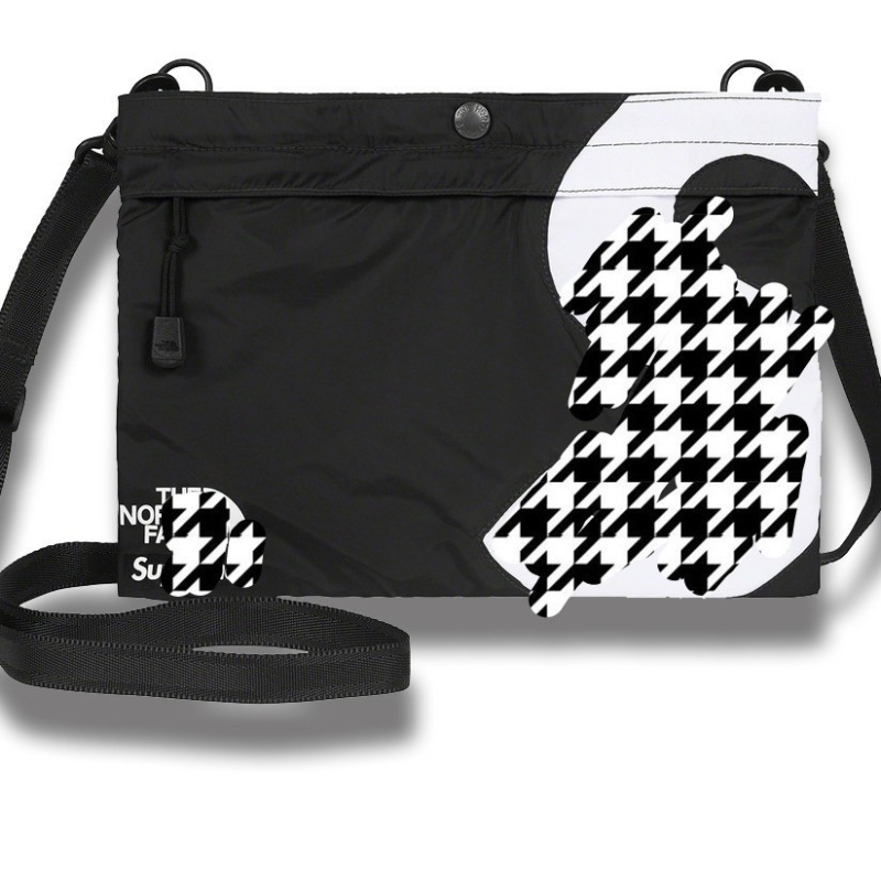 Geantă crossbody pentru bărbați, nylon, respirabilă, stil urban minimalist, monocromă, pentru uz zilnic