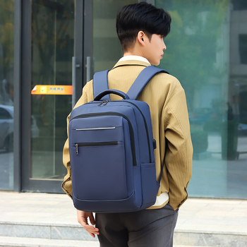 Unisex poslovni ruksak s zaštitom od krađe, vodootporan, Oxford tkanina, kapacitet 20–35L, ergonomski stražnji panel
