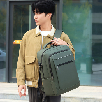 Unisex poslovni ruksak s zaštitom od krađe, vodootporan, Oxford tkanina, kapacitet 20–35L, ergonomski stražnji panel