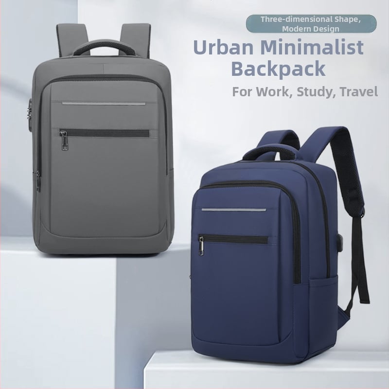 Unisex poslovni ruksak s zaštitom od krađe, vodootporan, Oxford tkanina, kapacitet 20–35L, ergonomski stražnji panel