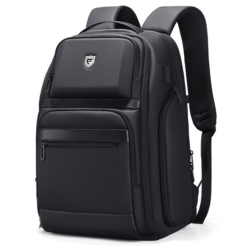 Unisex ruksak za putovanja, 16-inčni laptop, vodootporan materijal, prozračne naramenice s zračnom jastukom, ulični stil