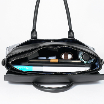 Muška kožna poslovna torba za prijenosno računalo, koža prvog sloja, otporna na habanje, proširiva, pogodna za poslovna putovanja