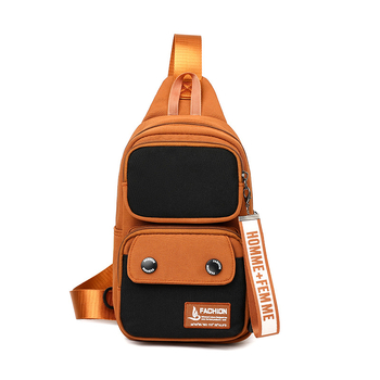 Muška torba za prsa s crossbody naramenicom, najlon, vodootporna i otporna na habanje, model XZ06, pogodna za 8-inčni laptop, ulični stil