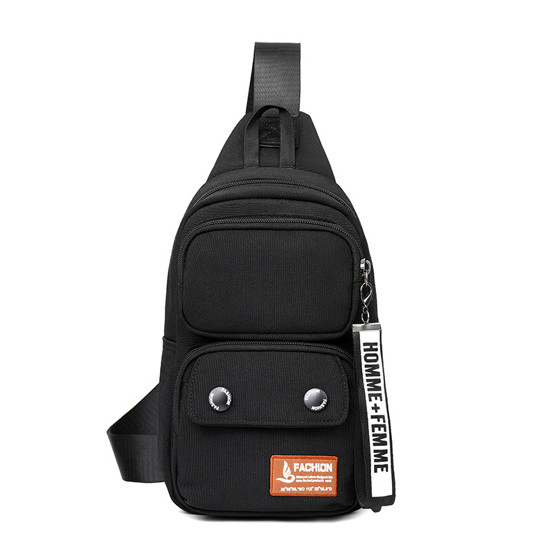 Muška torba za prsa s crossbody naramenicom, najlon, vodootporna i otporna na habanje, model XZ06, pogodna za 8-inčni laptop, ulični stil