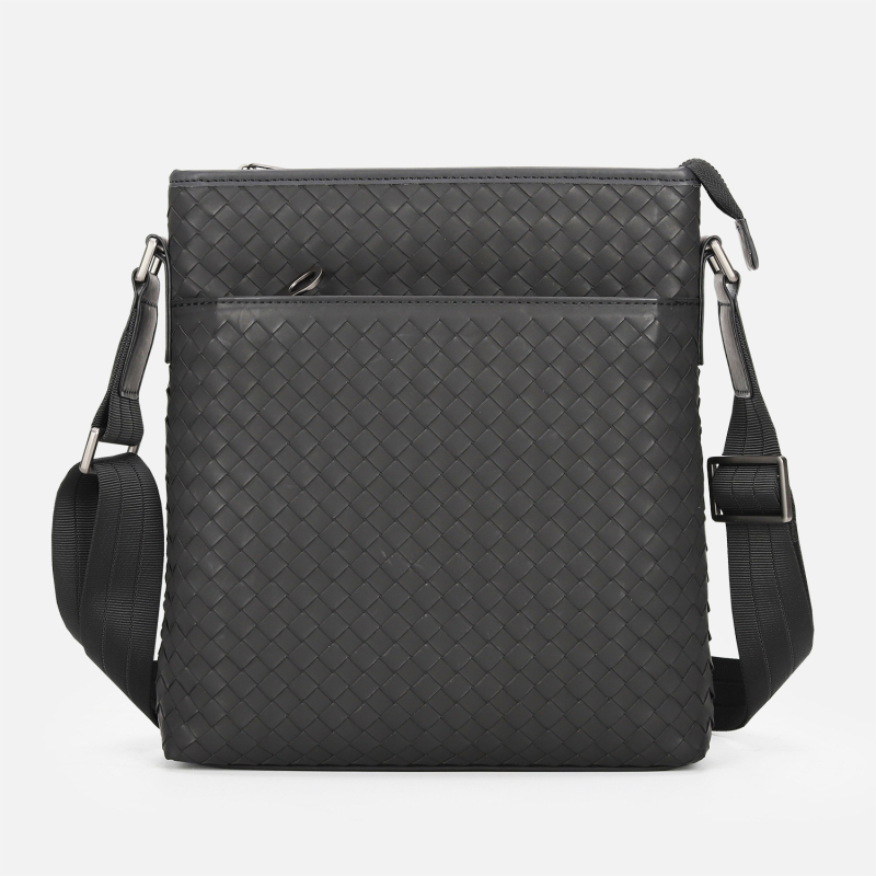 Muška torba za rame, ručno pletena, vertikalni crossbody dizajn, materijal Super fiber, podstava od poliester, marka RuiBLI