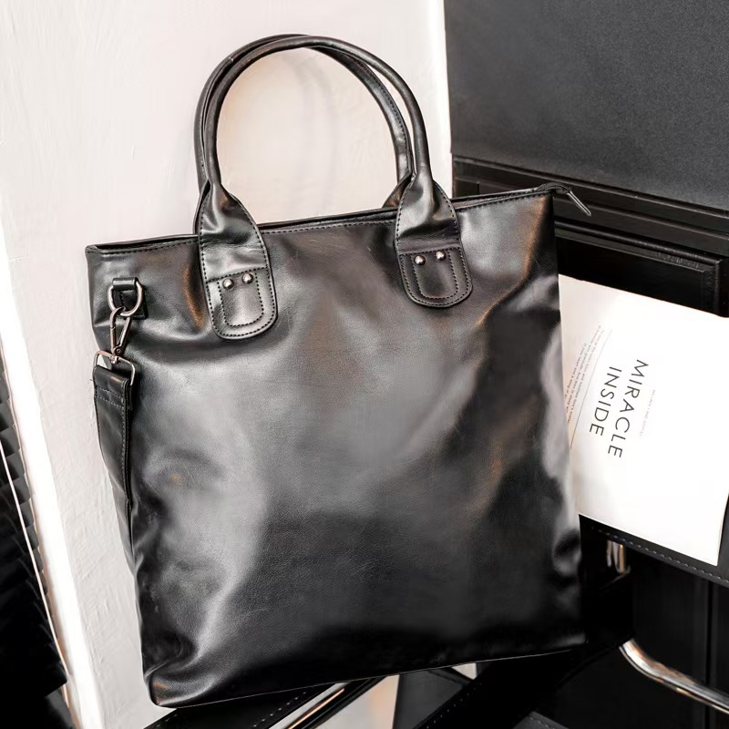 Muška torba s funkcijom proširenja — PU koža, unisex stil, poliester podstava, za slobodno vrijeme putovanja, brend Yanshu yan zhu