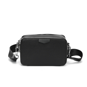 Muška crossbody torba - street-trend stil - PU materijal - Fairy Wood brend - jednobojni uzorak - podstava: poliester