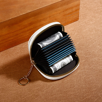 Novčanik za novčiće s životinjskim uzorkom, PU materijal, gradski minimalistički stil, za žene, Tidalstyle