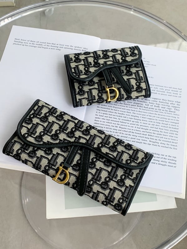 Uniszex vászon pénztárca PU belsővel – légáteresztő, hosszú összecsukható dizájn, 2024 tavasz