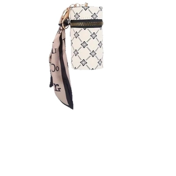 Huizhuo Portofel pentru monede, PU, imprimeu floral, primăvara 2024, pentru uz zilnic, spațiu de depozitare