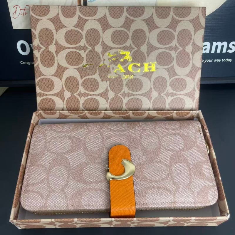 Portofel PU în stil urban – clutch pătrat mic, cu fermoar, buzunar pentru documente