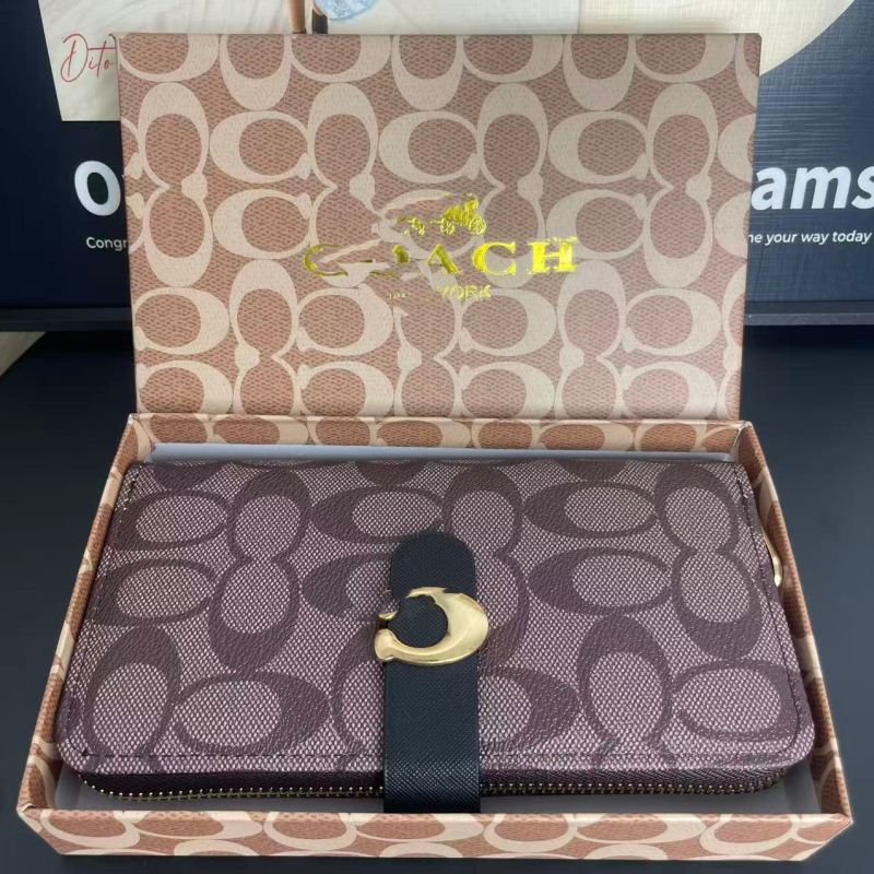 Portofel PU în stil urban – clutch pătrat mic, cu fermoar, buzunar pentru documente