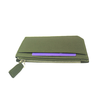 Γυναικείο κοντό πορτοφόλι με θήκη για κέρματα με φερμουάρ, PU υλικό, PU επένδυση, OEM μάρκα, 2025