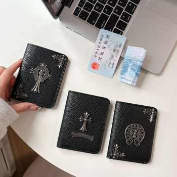 Novčanik i držač kartica od umjetne kože s uzorkom Lychee, unisex, ultra tanak, velik kapacitet, vodootporan i otporan na habanje, PU podstava