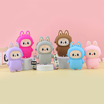 Silikonski novčanik za kovance s anime crtanim motivom, dječji stil, unisex, proljeće 2025 (Silikon; Anime i crtani; Dječji stil; Unisex; Proljeće 2025)