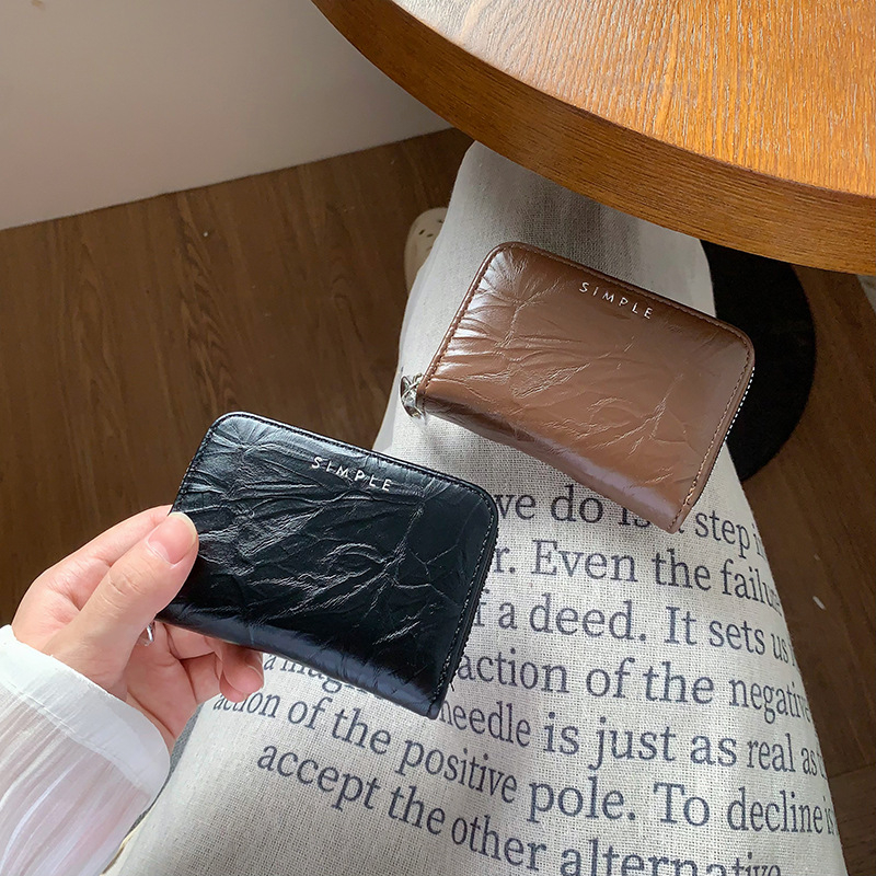 Enibe PU Držač kartica sa zatvaračem, RFID Blokada, Jednobojni Uzorak, Više Pretinaca za Kartice, Šifra Proizvoda Fq2001-05 (Šifra Proizvoda: Fq2001-05; Materijal PU; RFID Blokada; Jednobojni Uzorak; Više Pretinaca)