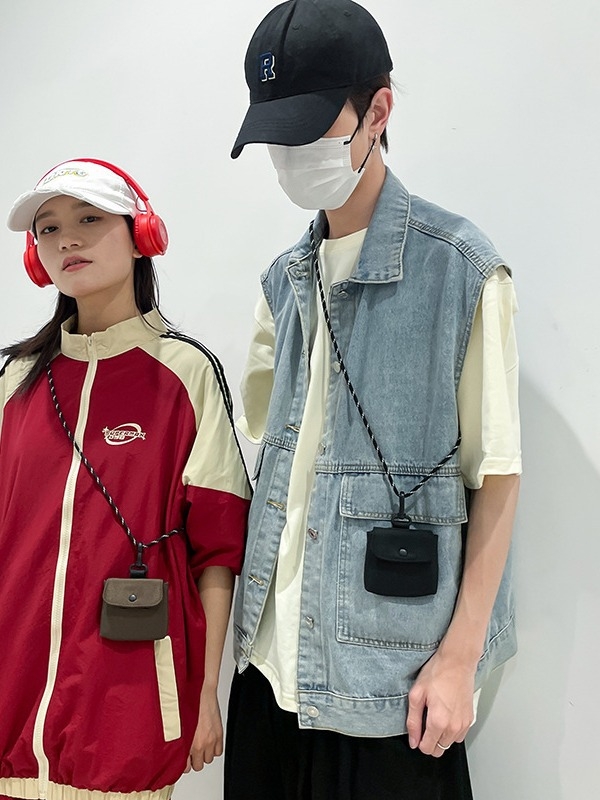 Novčanik za kovanice — urbano-minimalistički stil, ultra lagan, Oxford tkanina, podstava od poliestera, unisex