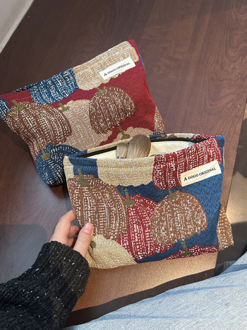 Geantă de cosmetică și igienă, stil asexual, poliester, căptușeală din pânză, formă pătrată orizontală, fermoar