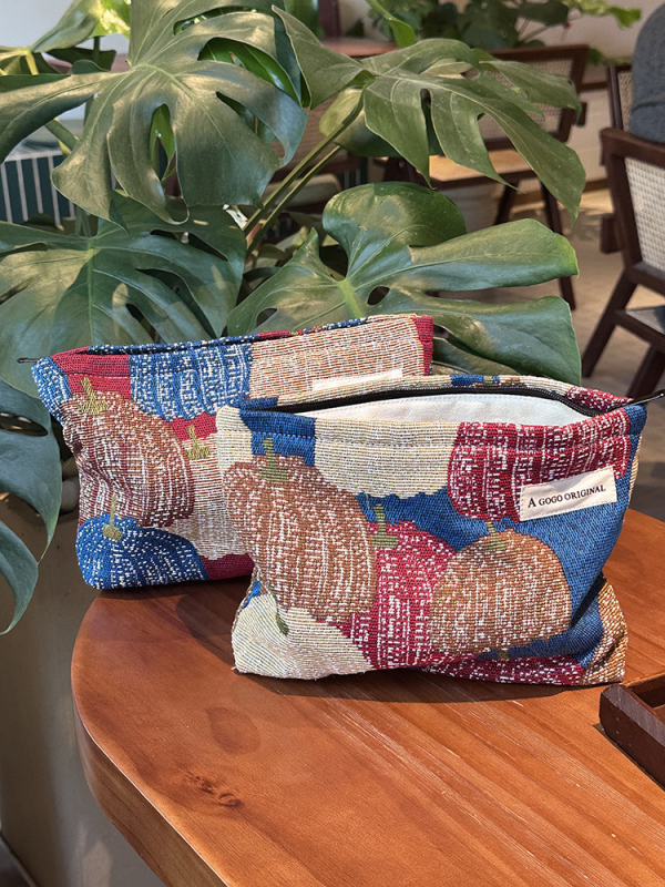 Geantă de cosmetică și igienă, stil asexual, poliester, căptușeală din pânză, formă pătrată orizontală, fermoar