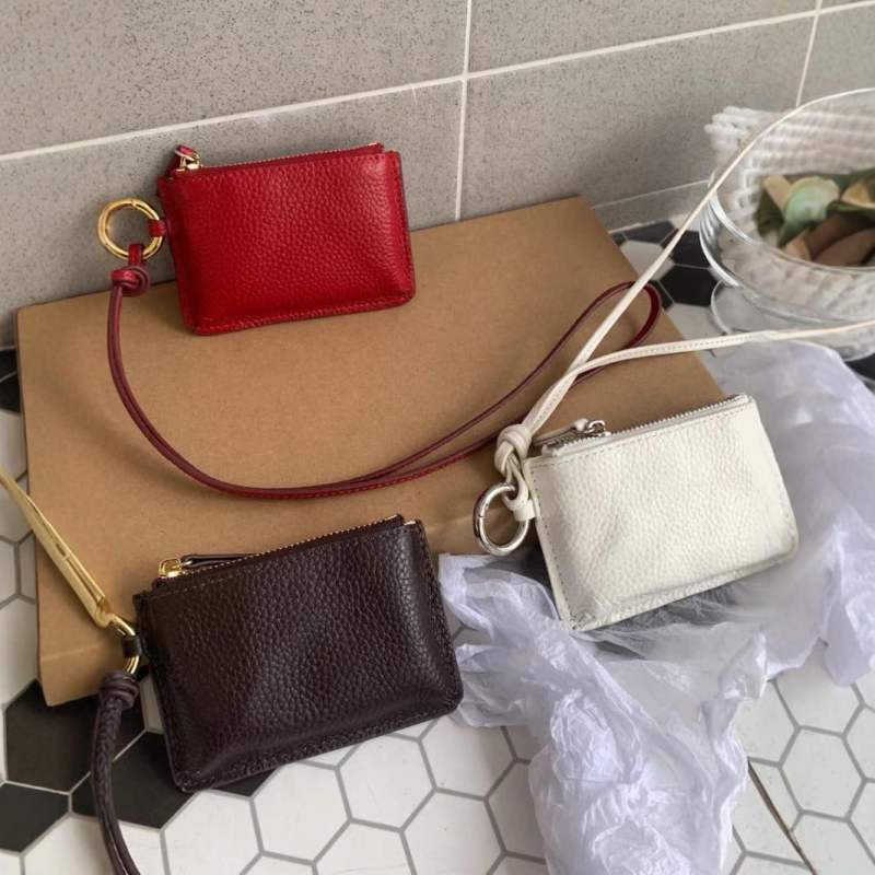 Držač kartica za vrat sa zipom i džepom za novac – PU materijal, unisex, bez podstave, svakodnevna upotreba