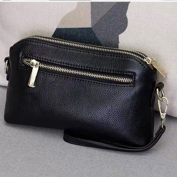 PU crossbody torba, shell stil, unutarnja džep s zipom, poliester podstava