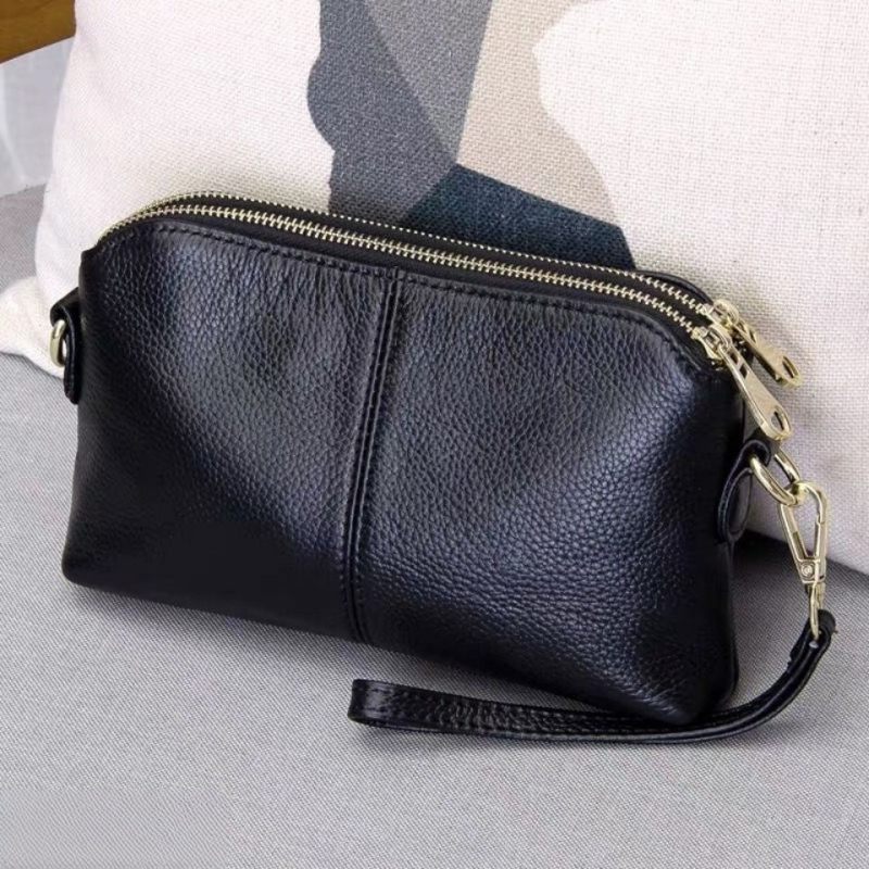 PU crossbody torba, shell stil, unutarnja džep s zipom, poliester podstava