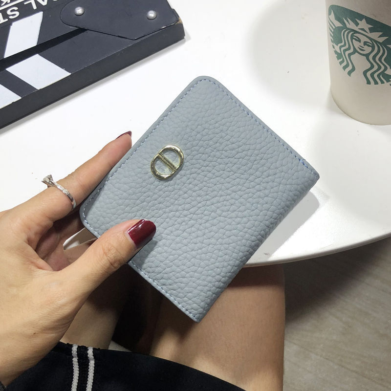 Portofel din piele PU, compact, ultra-subțire, design pliabil multifuncțional, impermeabil și ultra-ușor