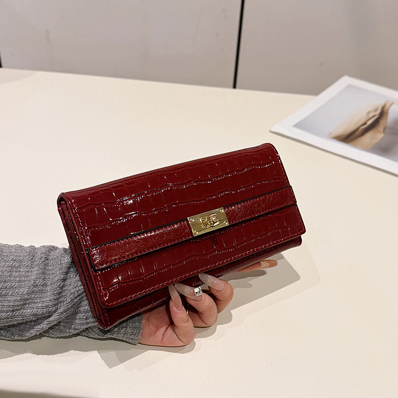 Geantă clutch pentru femei, ultraușoară, material PU, căptușeală poliester, vara 2025, stil matur elegant