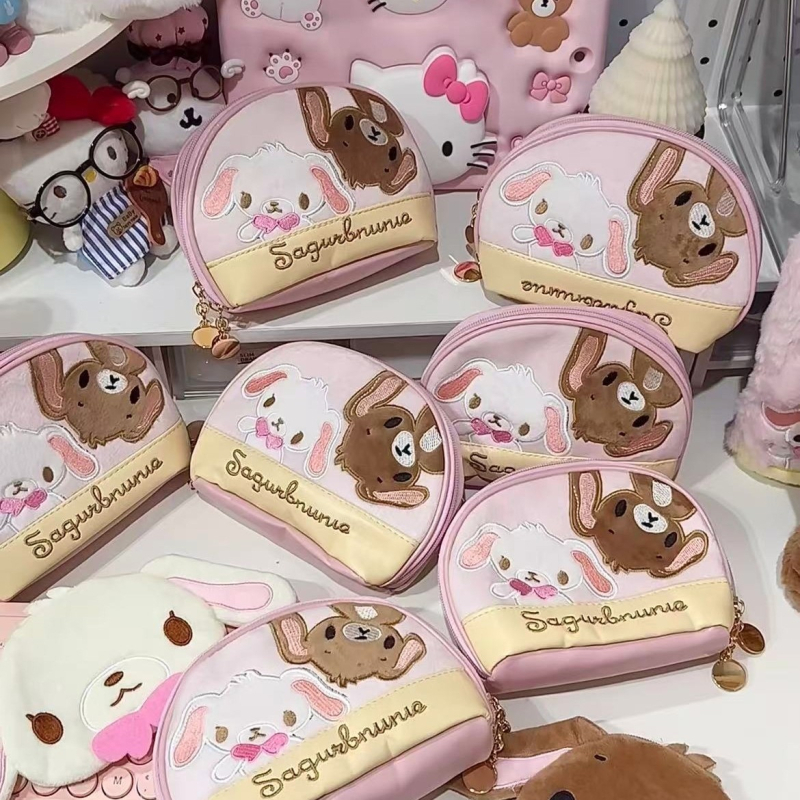 Novčanik za kovanice u japanskom stilu, od pliša, karikaturni dizajn, unisex, za kućnu pohranu