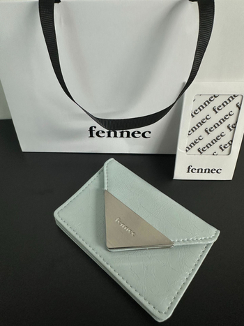 Fennec четирислотов портфейл за карти с триъгълно отваряне, PU кожа, водоустойчив, унисекс