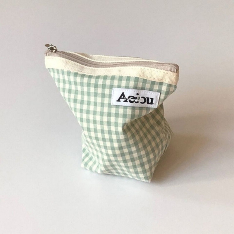 FYN vászon clutch és kozmetikai táska, uniszex napi használatra, vászon béléssel
