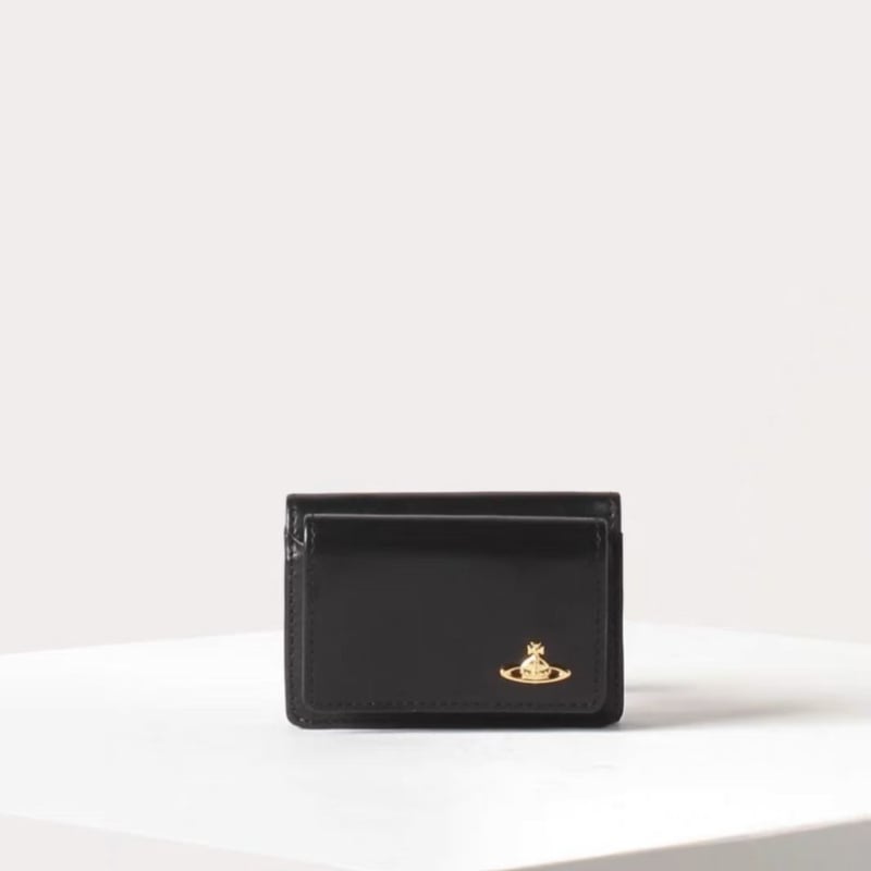 Държател за карти от естествена кожа, горен слой телешка кожа, монотонен дизайн, унисекс, лого Saturn