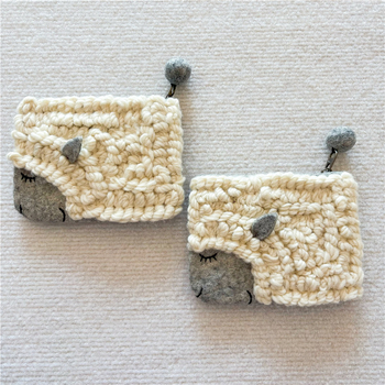 Πορτοφόλι κερμάτων από μαλλί φελτ, σχέδιο anime καρτούν, παιδικό στυλ, unisex, άνοιξη 2025