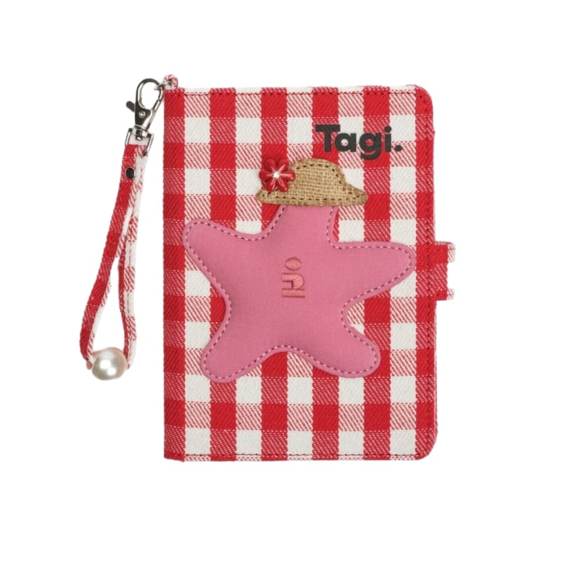 Паспортен държател и джоб за карти с синджир — канва, животински принт, женски модел, минималистичен тих лукс, пролет 2025