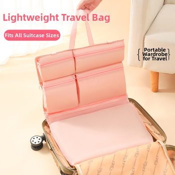 Sedem v jednom cestovná taška na uskladnenie, Oxfordová tkanina, štýl kabelky na rameno, cestovný organizér pre kozmetiku a kuchynské uloženie