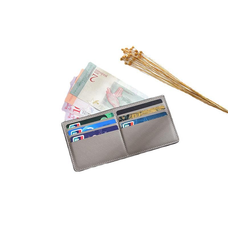 Държач за карти от PU кожа, унисекс, градски минималистичен стил, 1 отделение