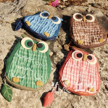 Novčanik za kovanice i torbica za slušalice, cvjetni uzorak, pamuk materijal, tie-dye, pamuk podstava, za svakodnevnu upotrebu