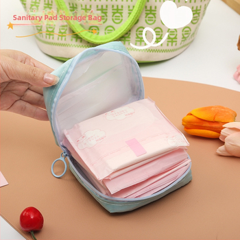 Soaring taška na skladovanie hygienických vložiek, kuboidálny tvar, nylonová, model 02, viacúčelová pre cestovanie a kozmetiku