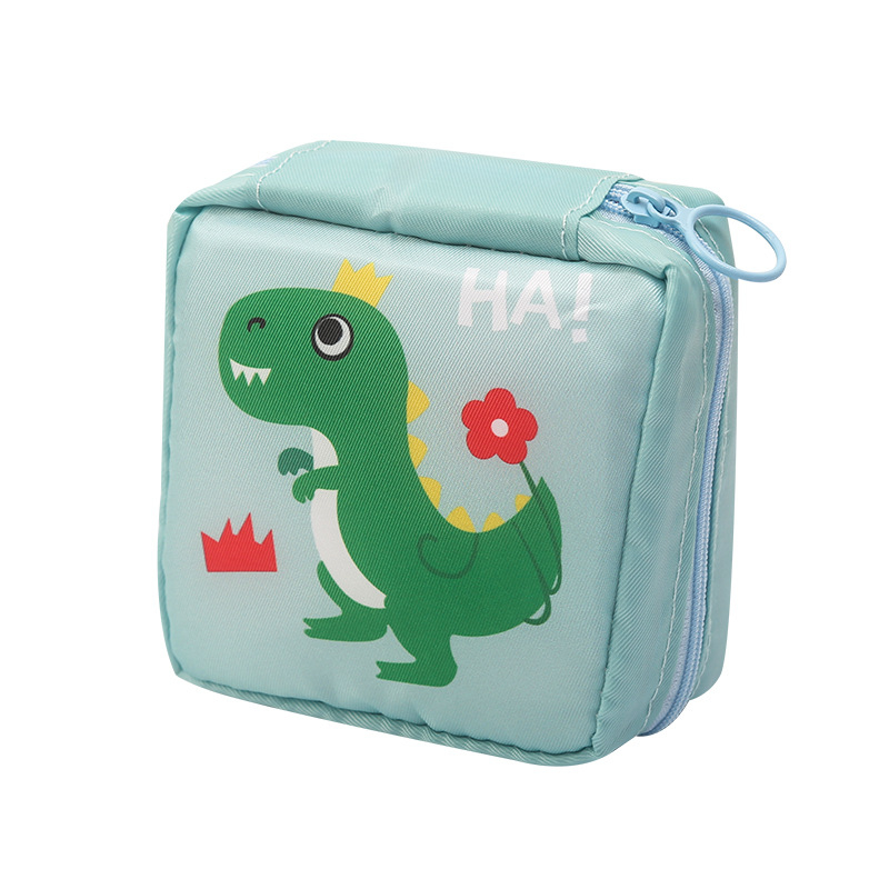 Soaring taška na skladovanie hygienických vložiek, kuboidálny tvar, nylonová, model 02, viacúčelová pre cestovanie a kozmetiku