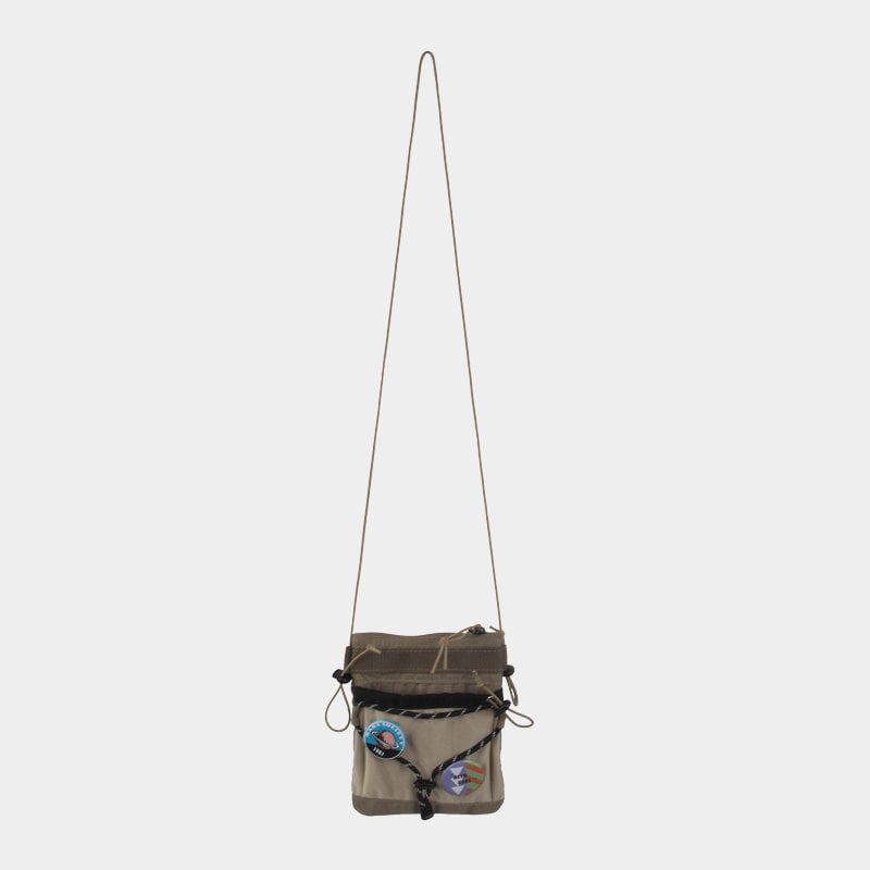 Geantă de telefon mică, crossbody din nylon, cu fermoar, formă vertical pătrată și buzunar intern pentru telefon