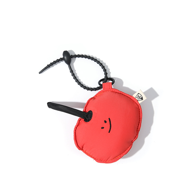 Privjesak novčanik za AirPods futrolu — mekan pliš, vodootporno, poliester, motiv anime crtani, podstava od platna
