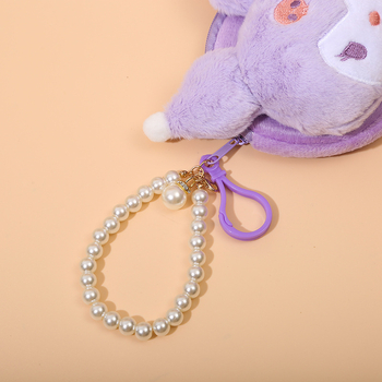 Portofel pluș pentru monede cu model animal, stil proaspăt și dulce, brand Yayao