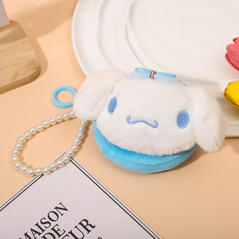 Portofel pluș pentru monede cu model animal, stil proaspăt și dulce, brand Yayao