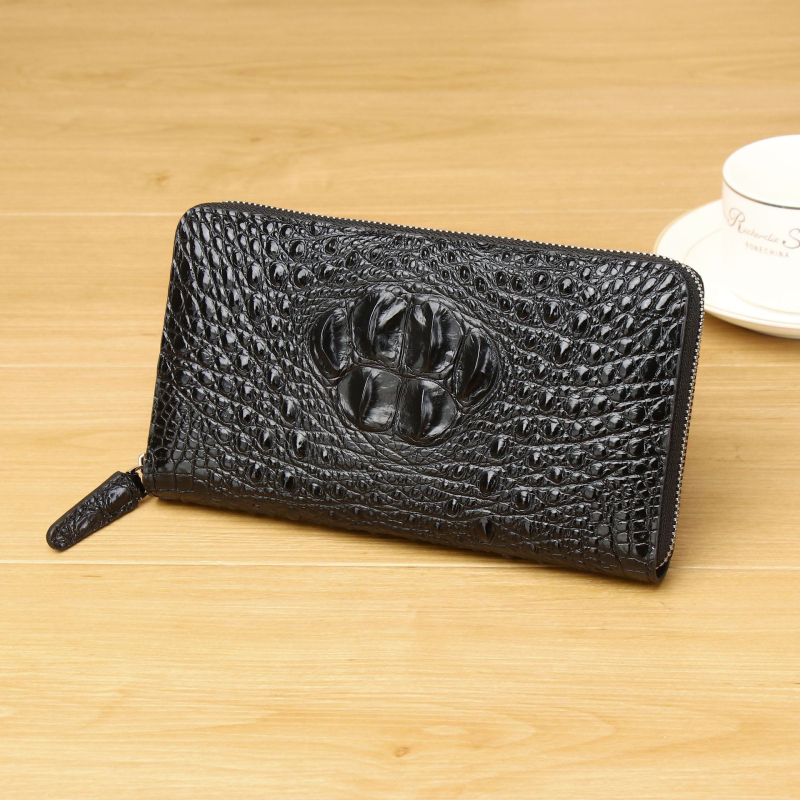 Muški clutch s uzorkom krokodila, silikon materijal, otporan na habanje, model 6287
