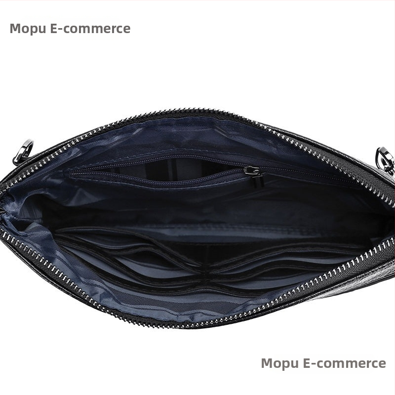 Pánska clutch taška, obchodný elitný štýl, PU materiál, priedušná, ultralehká, odolná voči opotrebeniu, podšívka mikrovlákna syntetická koža